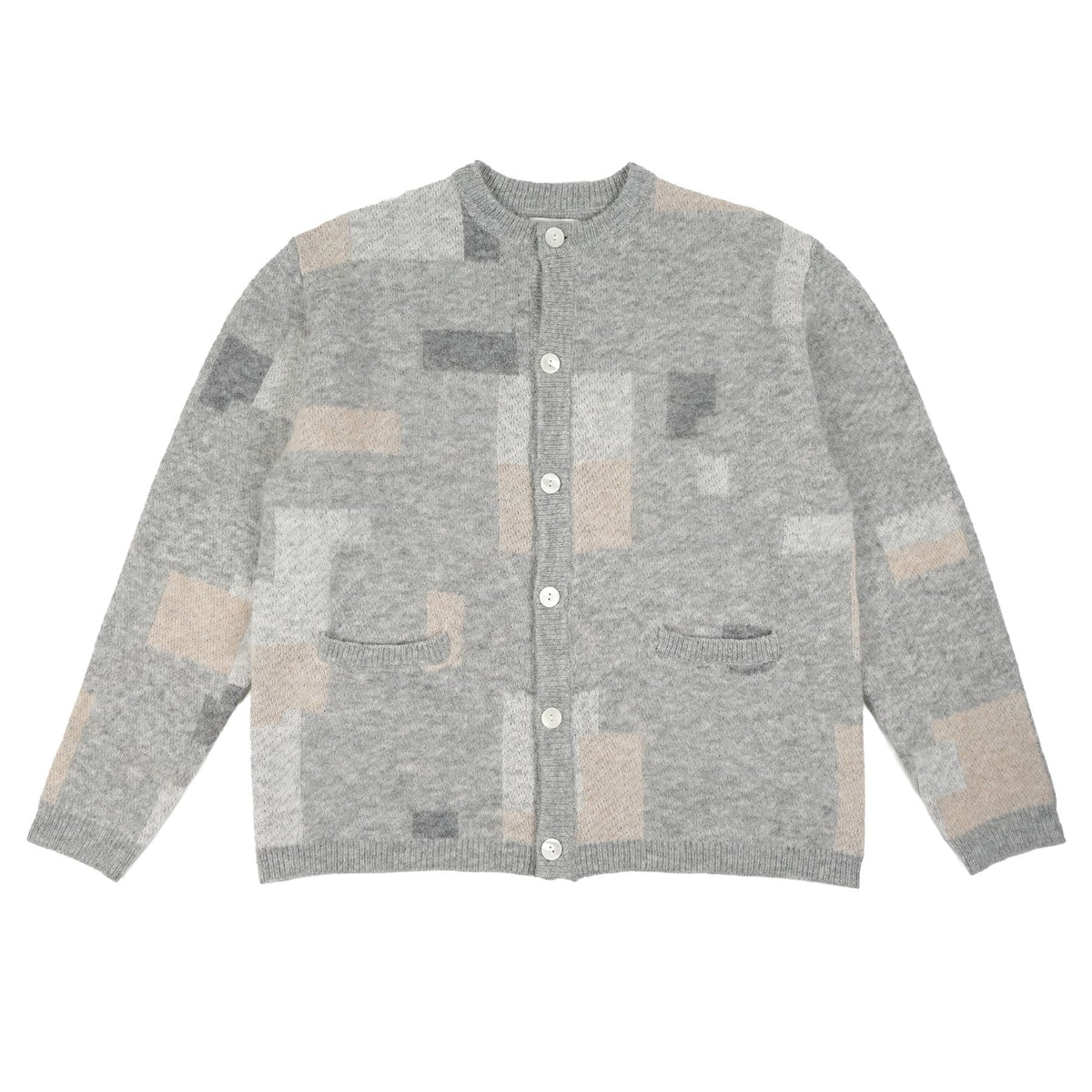 Pearl Buffed Cardigan Checkered sweaters Pearl 