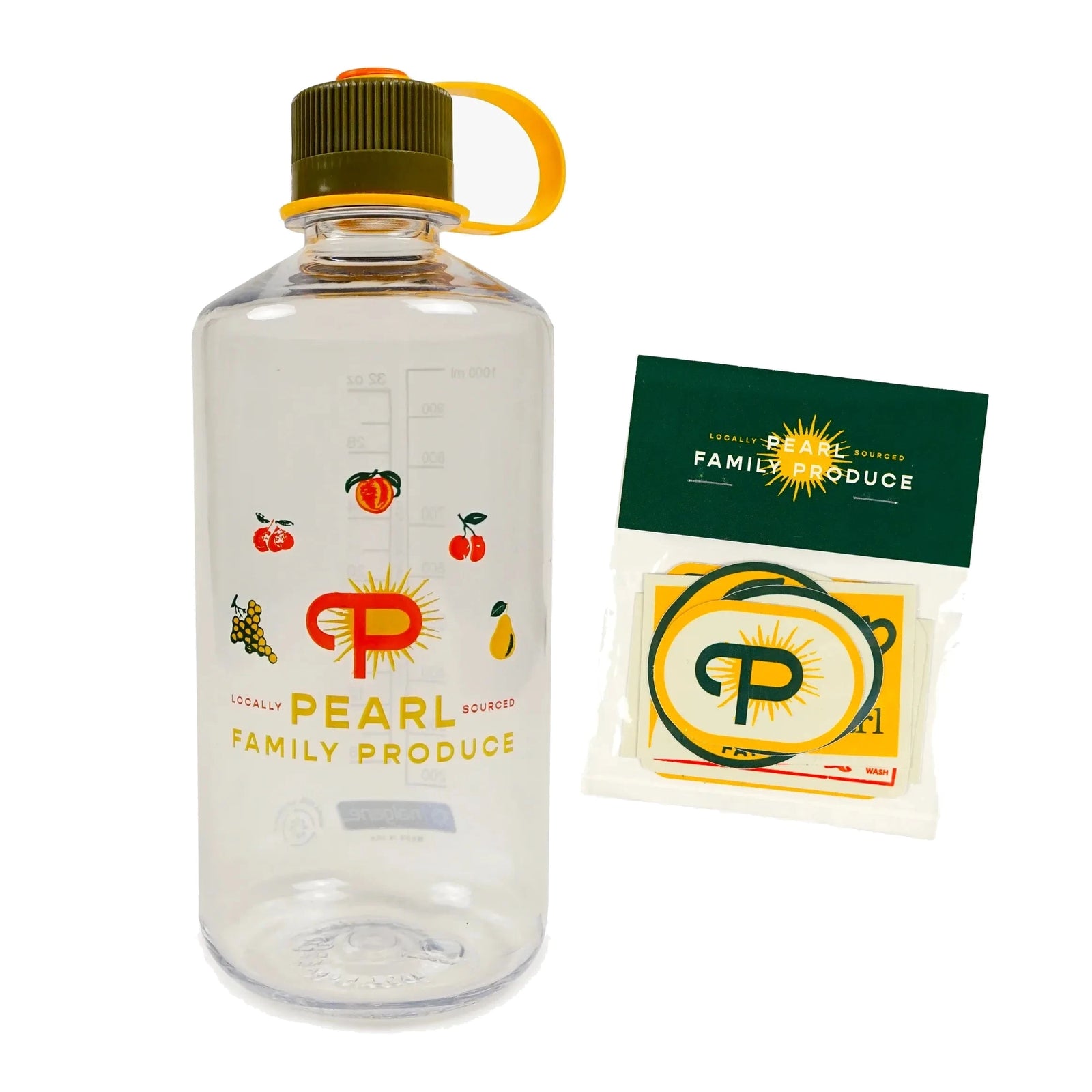 Pearl Family Produce Nalgene w/ Sticker Pack accessories Pearl 
