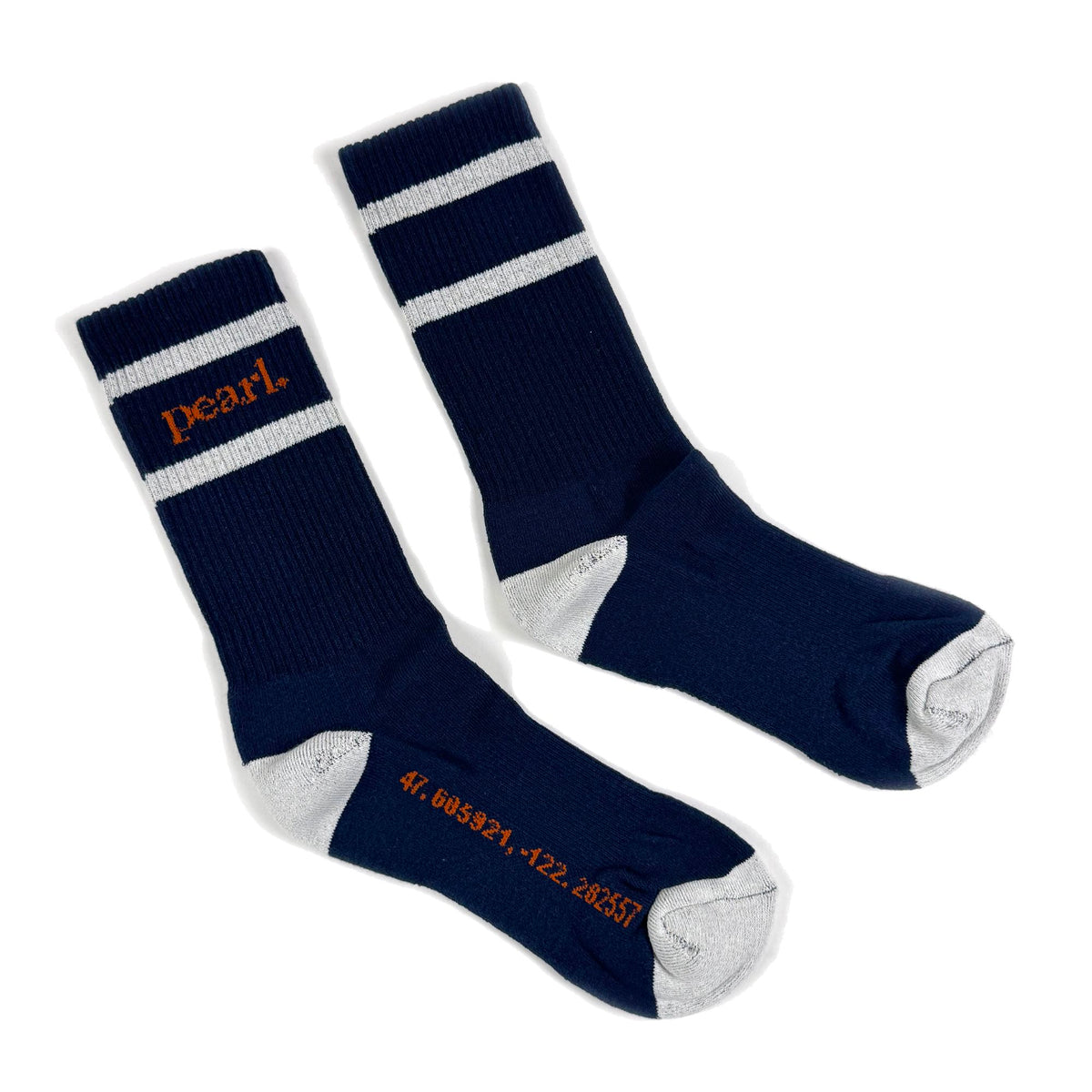 Pearl T-Dock Sock Midnight Navy/Grey socks Pearl 