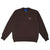 Pearl Western Pleasures Crewneck Sweatshirt Chocolate Brown crewnecks Pearl 