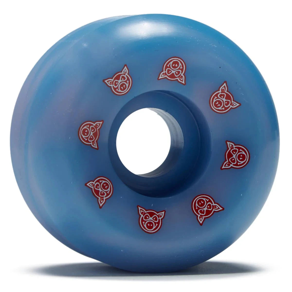 Pig Conical Swirl Wheels Blue 99A 53MM wheels Pig 