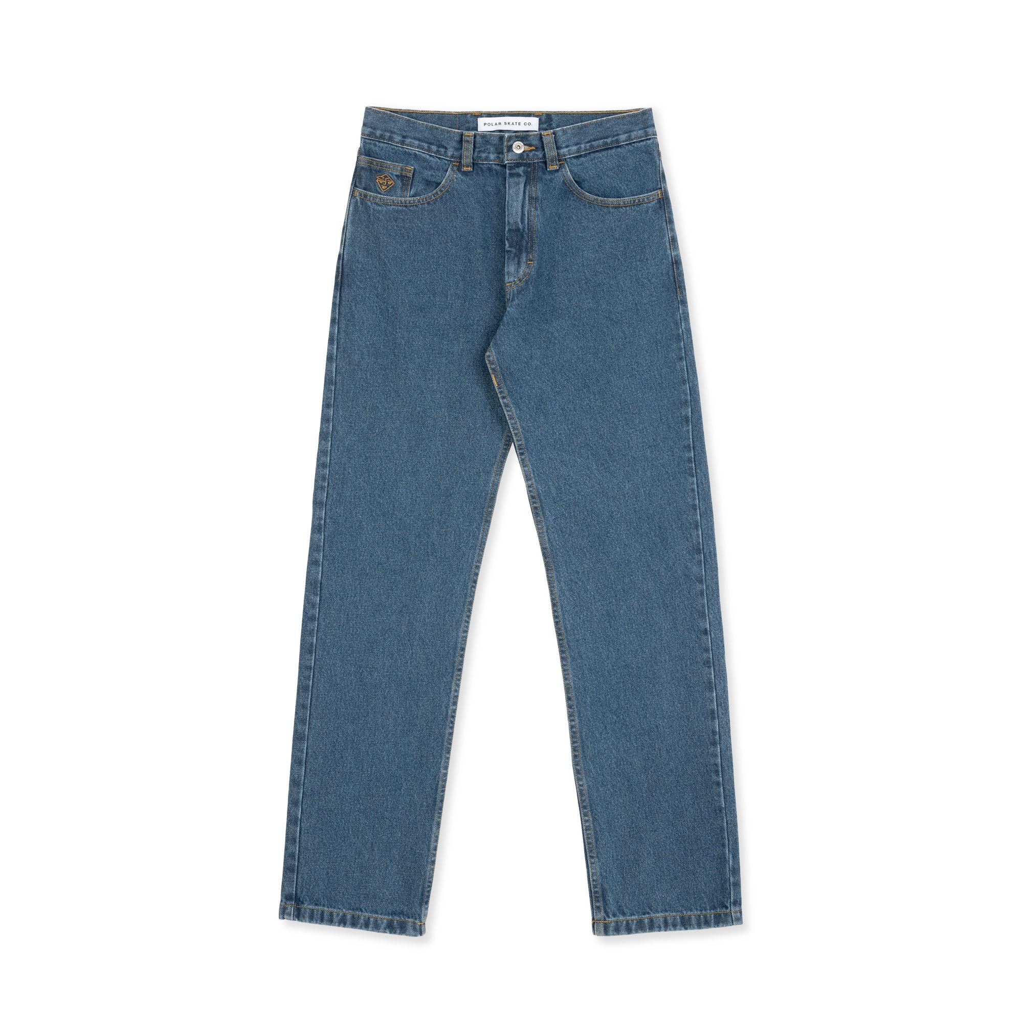 Polar 89! Denim Pants Dark Blue Pants Polar Skate Co 