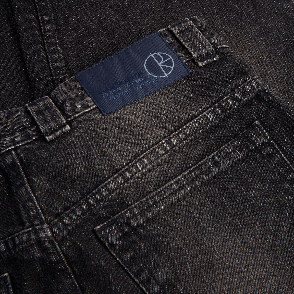 Polar 93! Denim Pants Dirty Black pants Polar Skate Co 