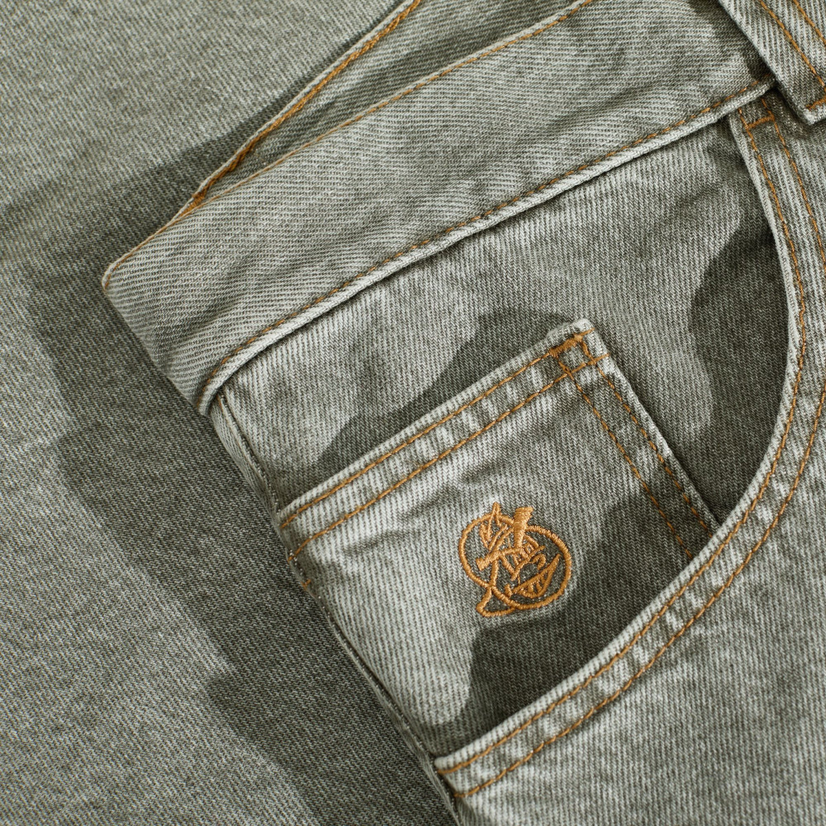 Polar &#39;93! Denim Pants Eucalyptus Pants Polar Skate Co 