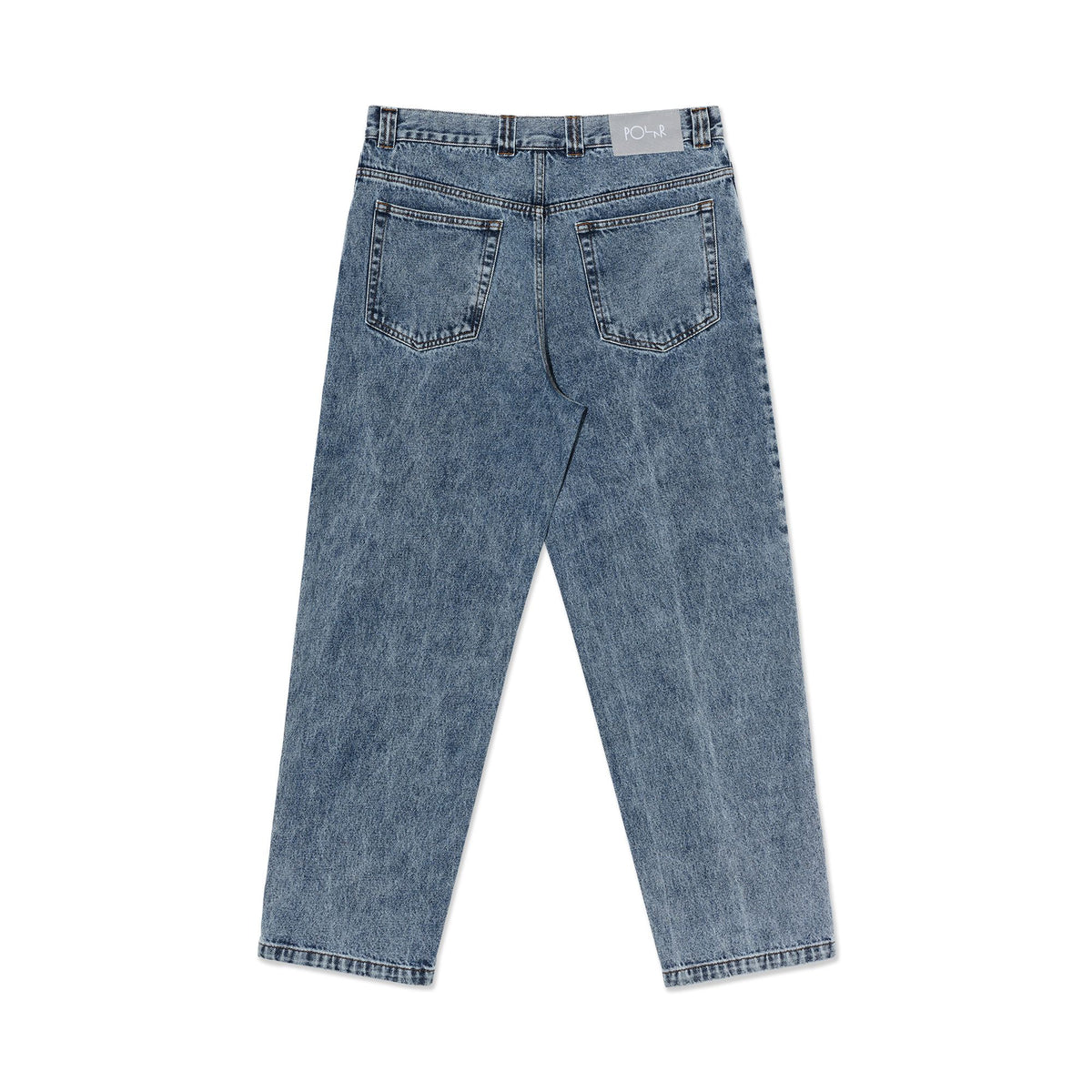 Polar 93! Denim Pants Heavy Washed Blue Pants Polar Skate Co 