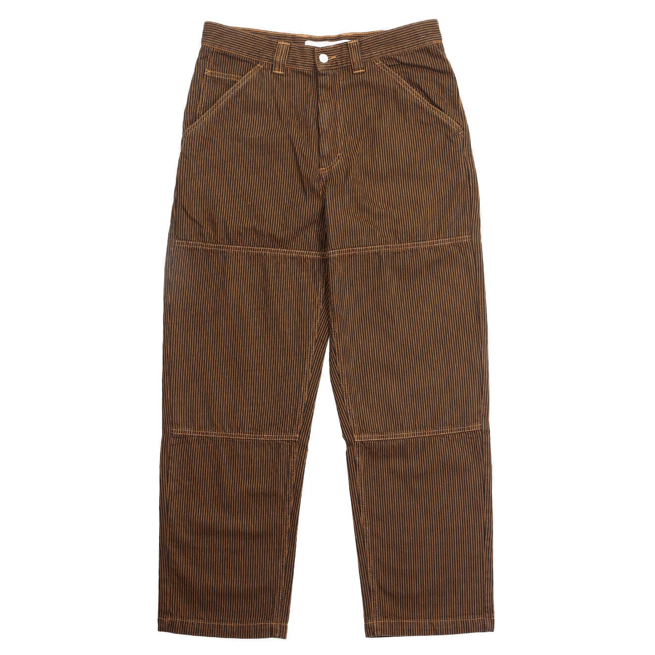 Polar 93! Work Pants Hickory Stripe Rust Pants Polar Skate Co 