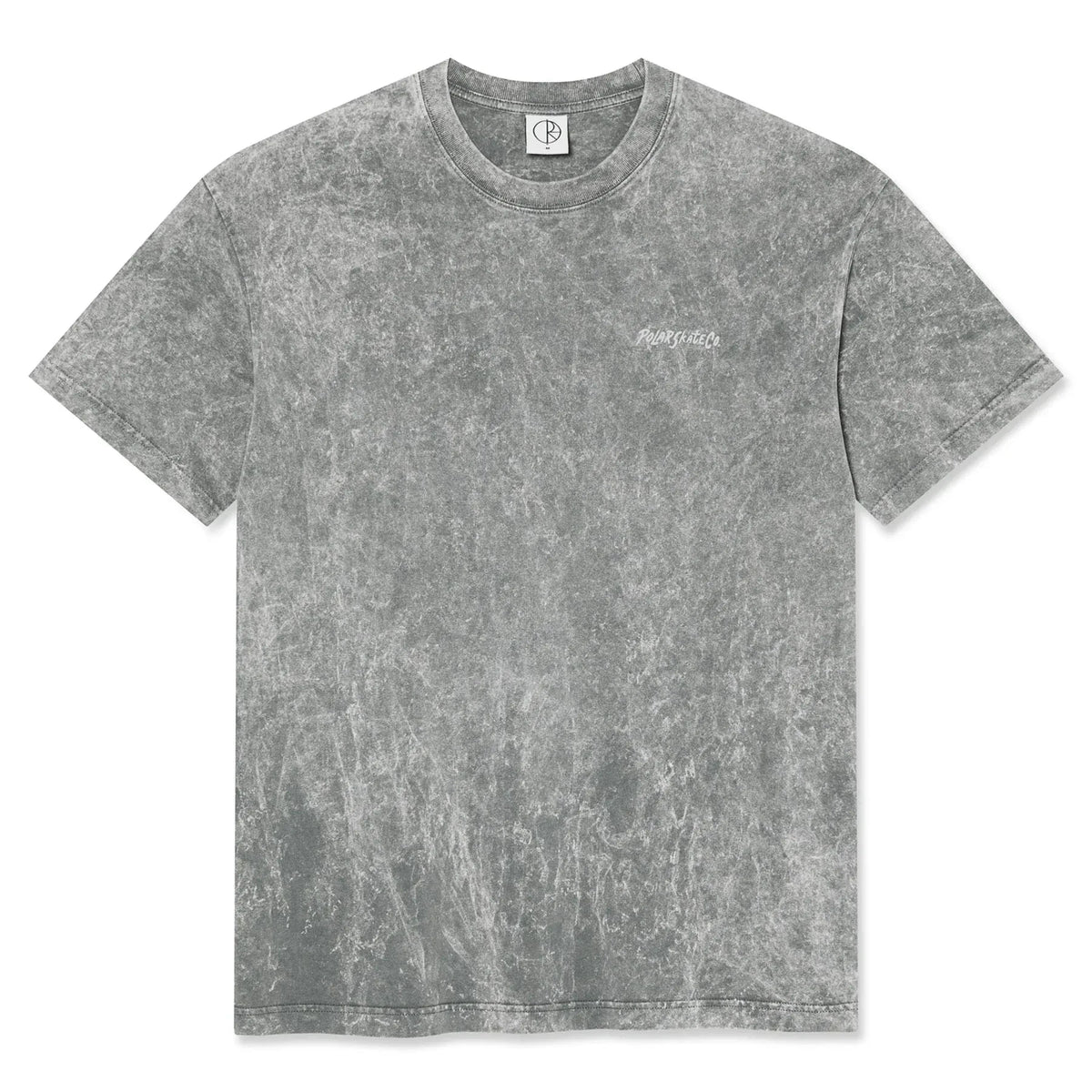 Polar Acid Tee Surf Logo Grey Tees Polar Skate Co 