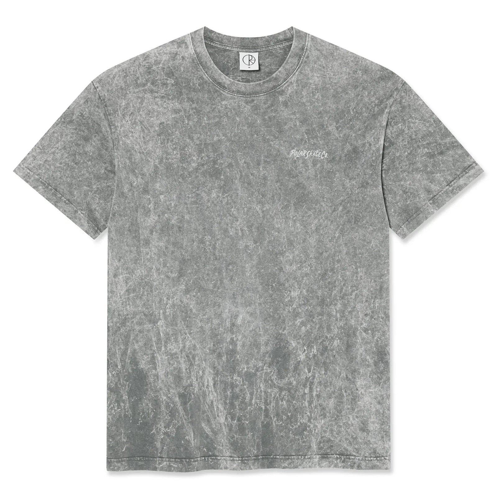 Polar Acid Tee Surf Logo Grey Tees Polar Skate Co 