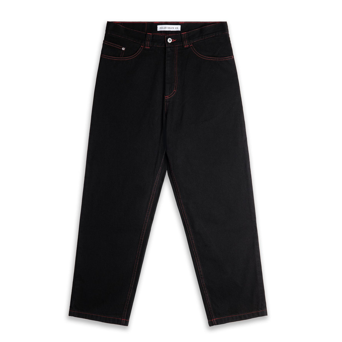 Polar Big Boy Denim Pants Apocalypse Nun Black/Red pants Polar Skate Co 