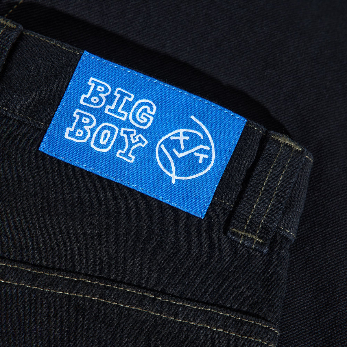 Polar Big Boy Denim Pants Black/Dark Olive Pants Polar Skate Co 