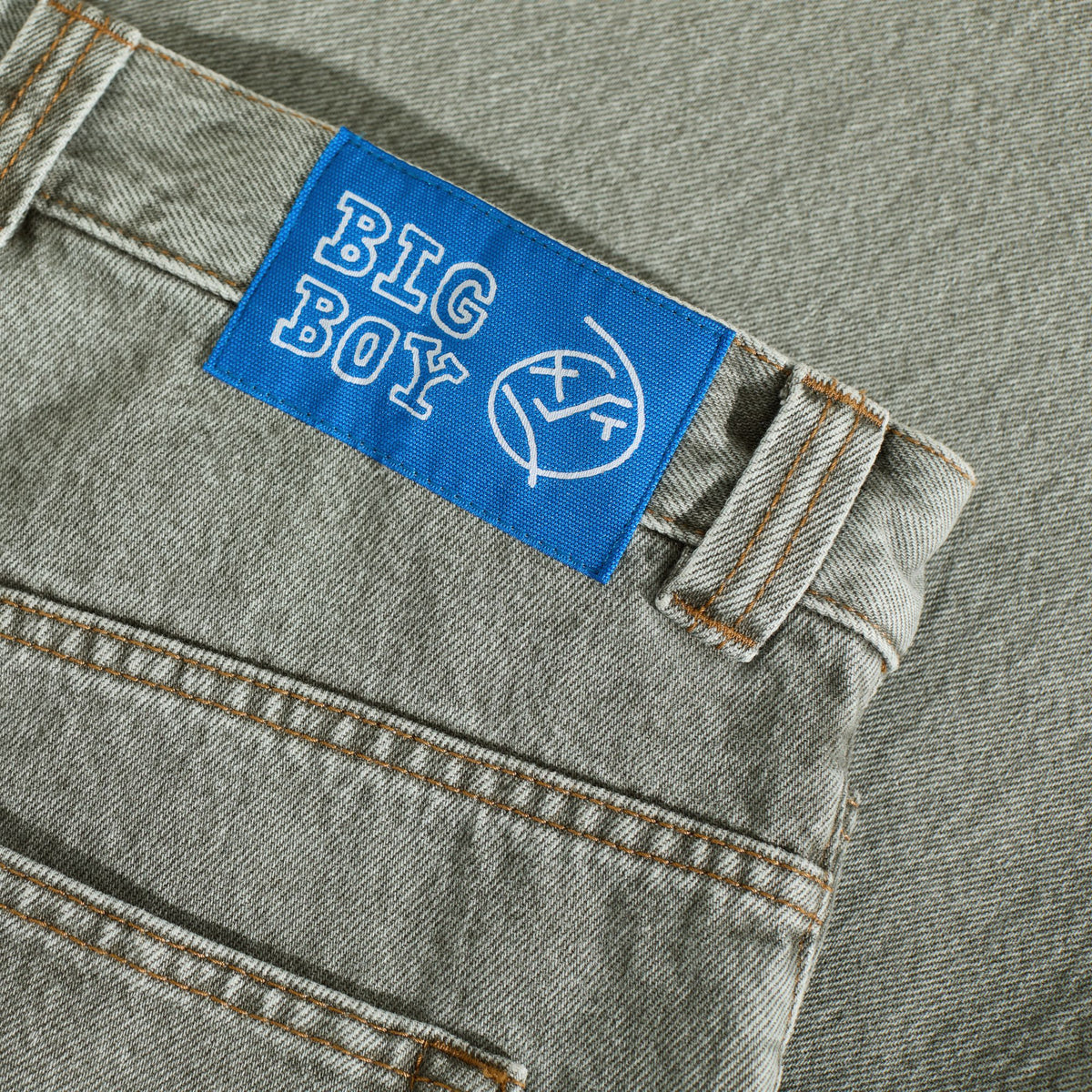 Polar Big Boy Denim Pants Eucalyptus Pants Polar Skate Co 
