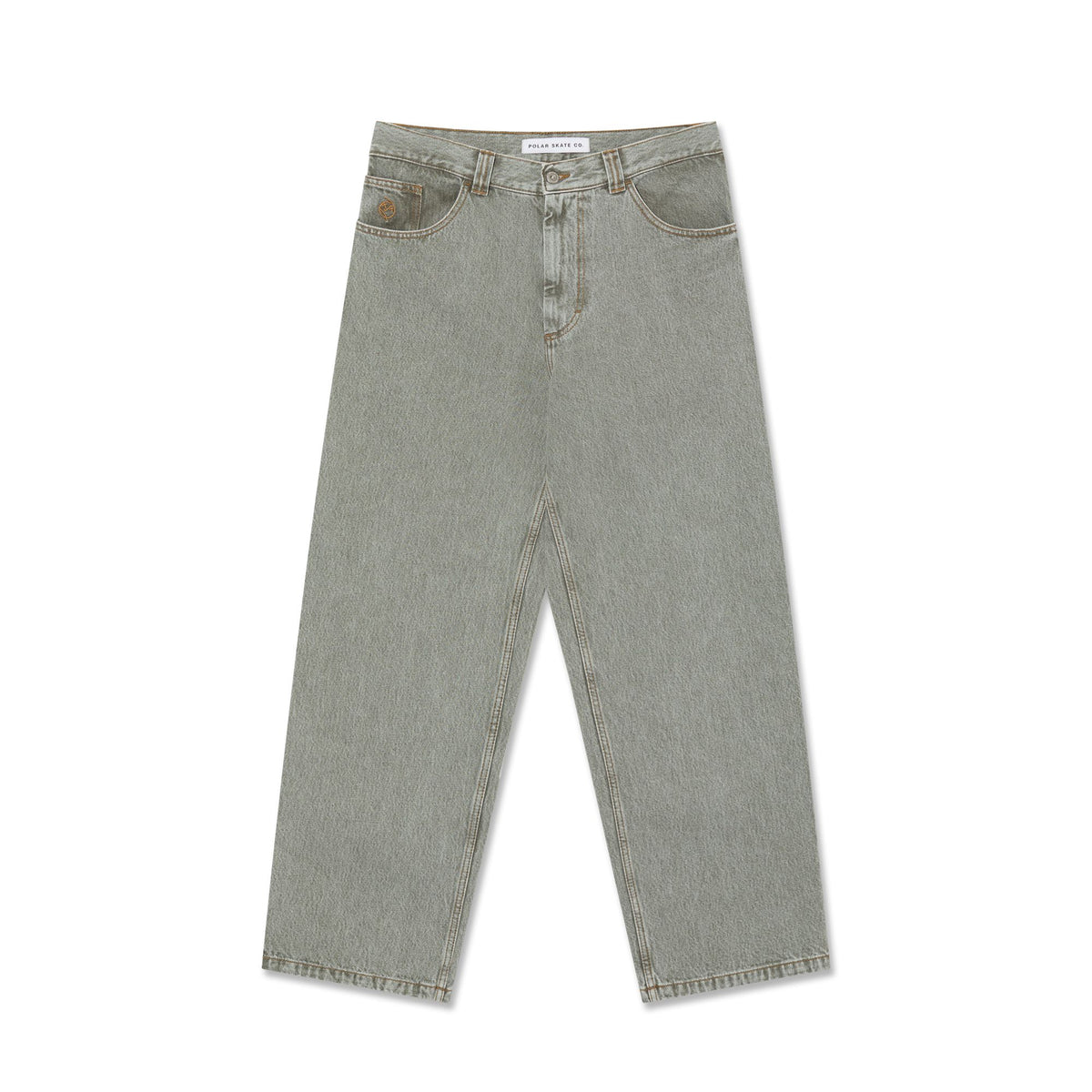 Polar Big Boy Denim Pants Eucalyptus Pants Polar Skate Co 