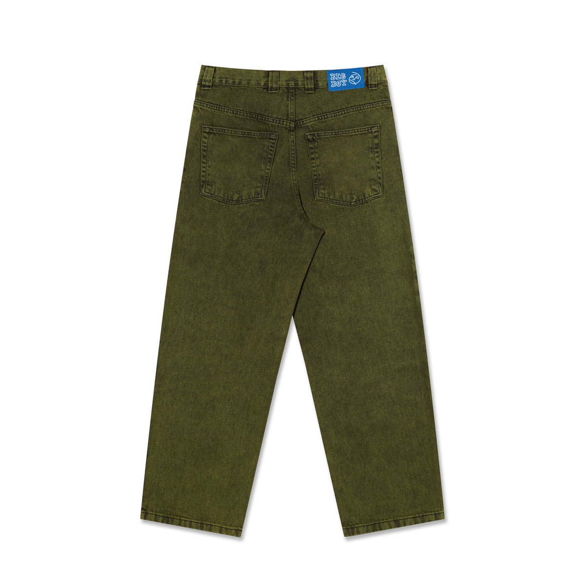 Polar Big Boy Denim Pants Green/Black Pants Polar Skate Co 