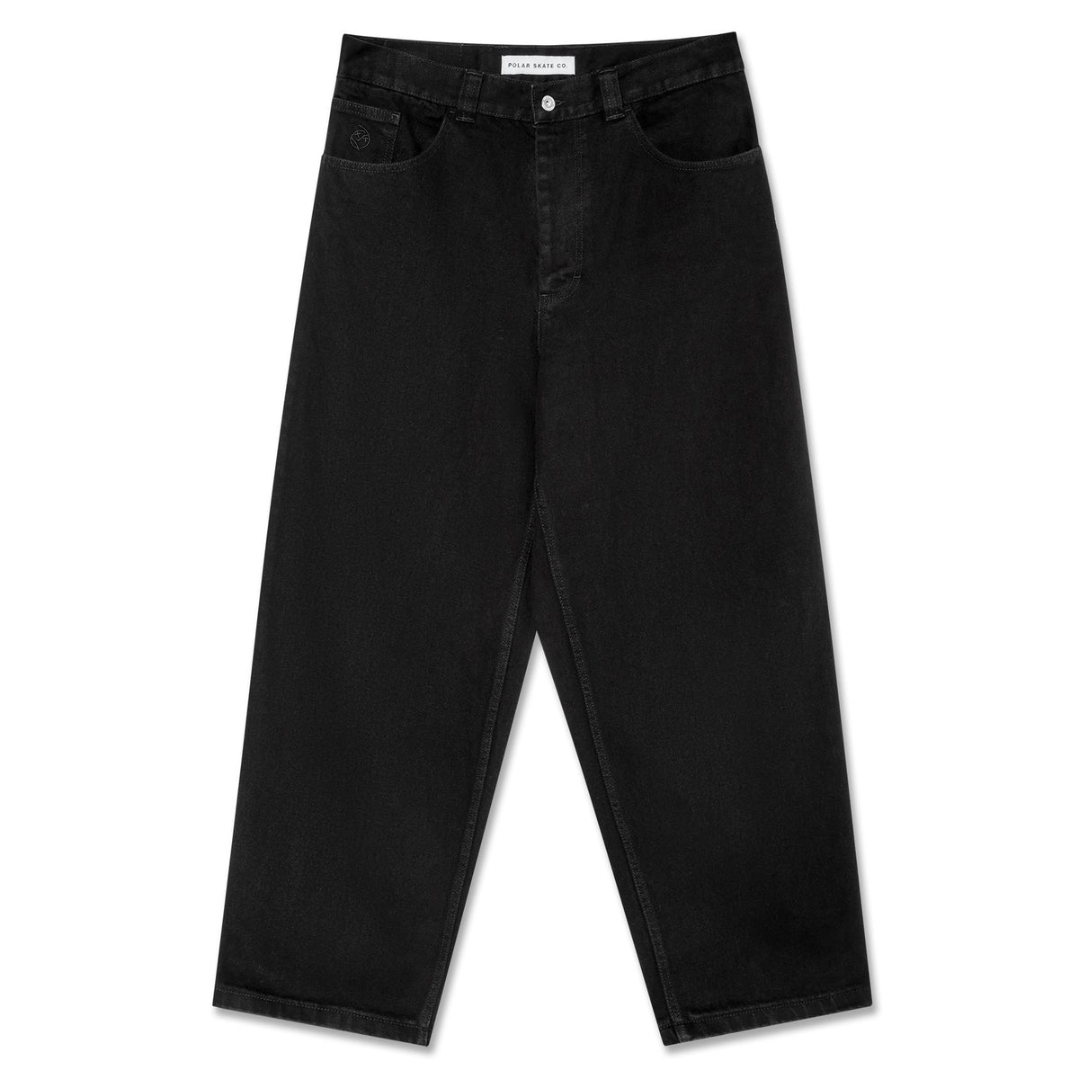 Polar Big Boy Denim Pants Pitch Black Pants Polar Skate Co 