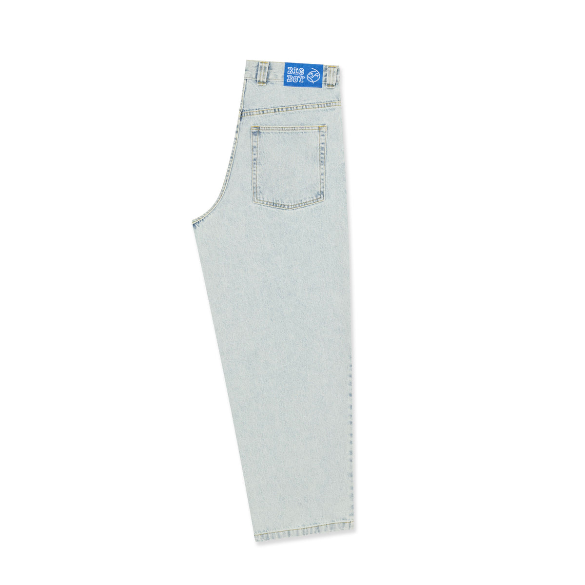 Polar Big Boy OG Logo Denim Pants Light Blue Pants Polar Skate Co 