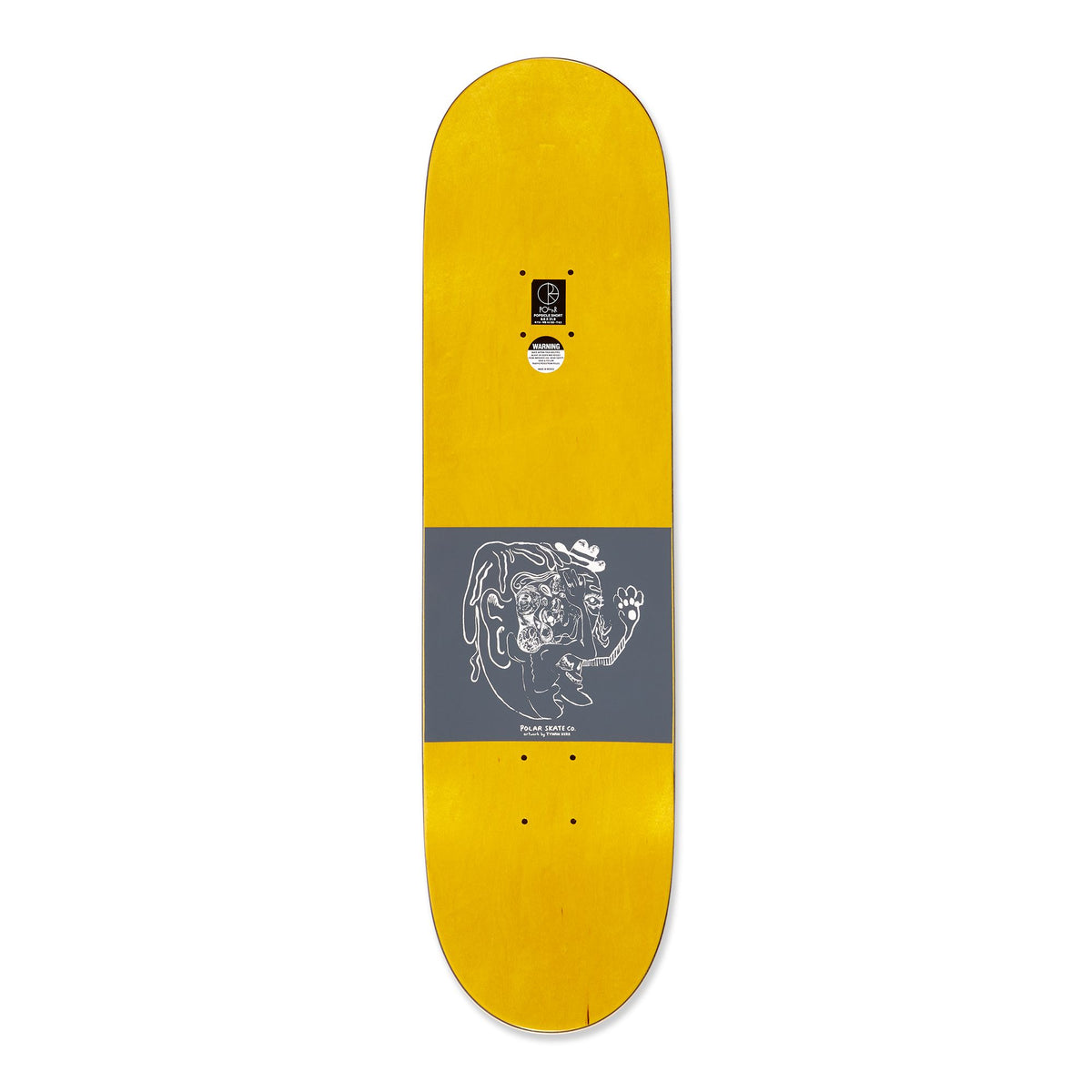 Polar Brady Time Travelers Deck Short 8.5 decks Polar Skate Co 