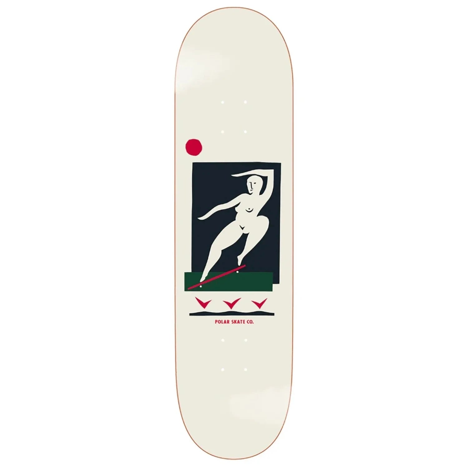 Polar BS Smith Cream Deck 8.375 decks Polar Skate Co 
