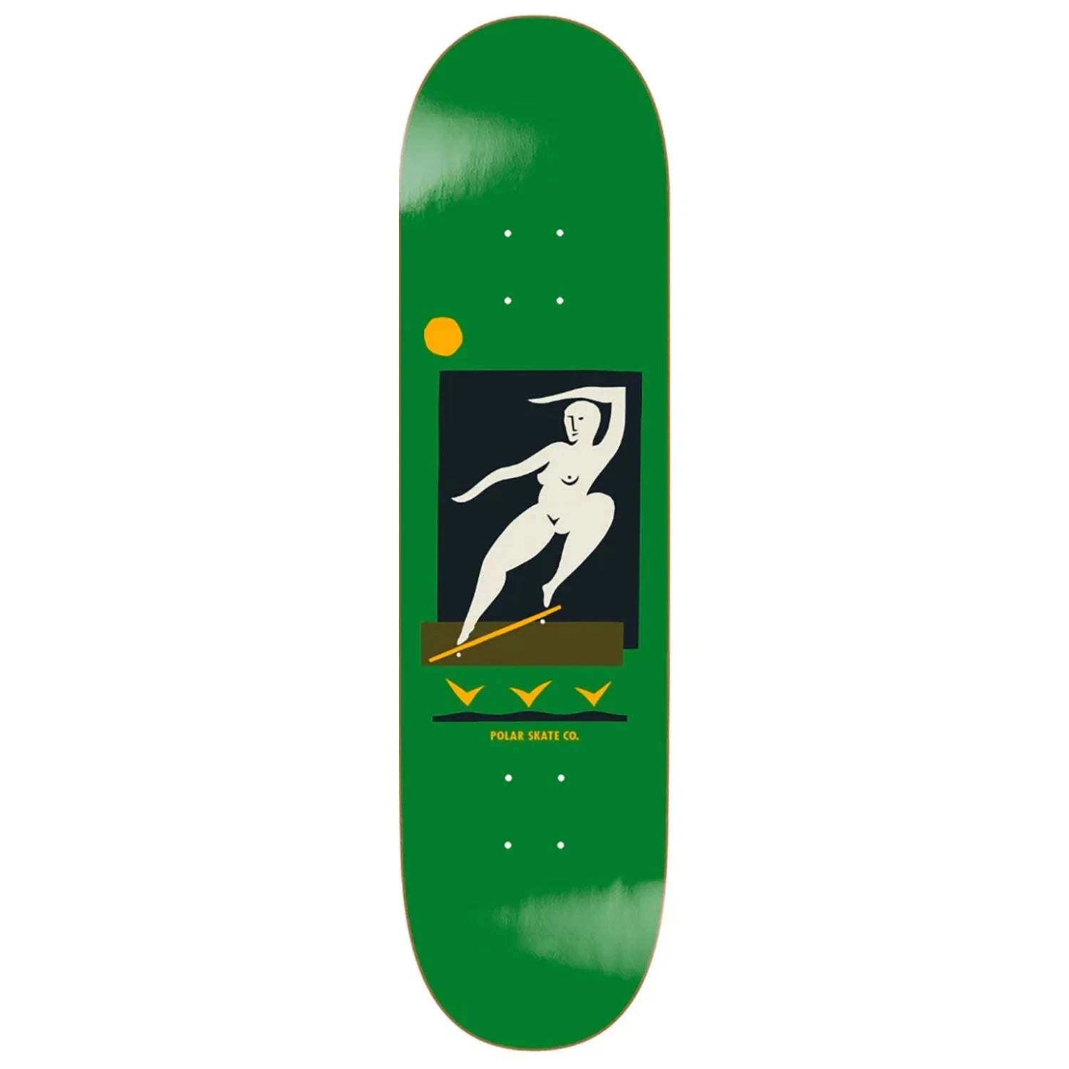 Polar BS Smith Green Deck Green 8.2 decks Polar Skate Co 