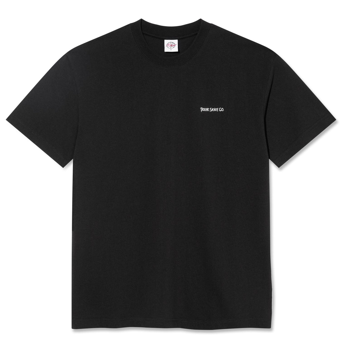 Polar Dual Living Tee Black Tees Polar Skate Co 