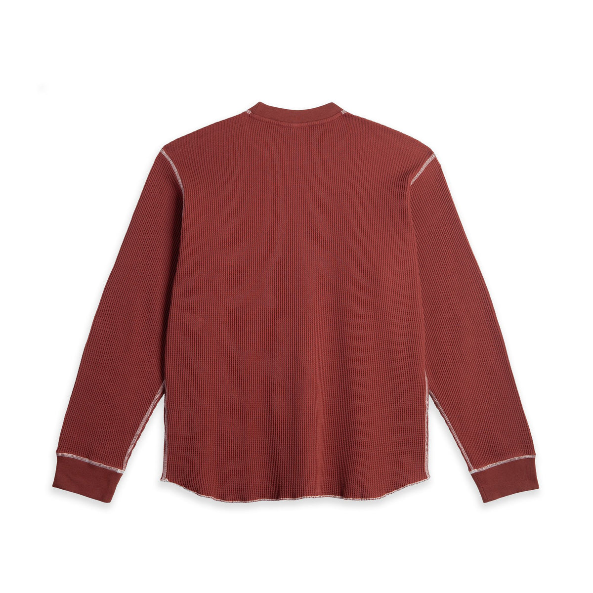 Polar Dylan L/S Tee Wine/White shirts Polar Skate Co 