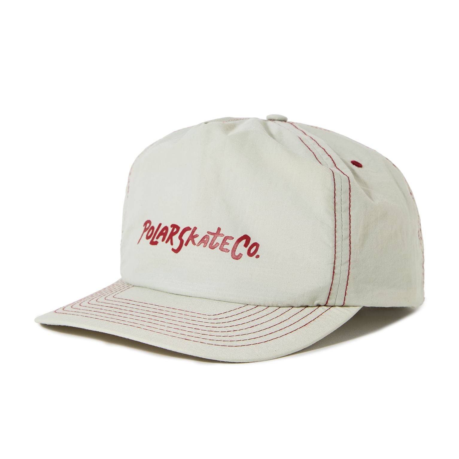 Polar Earl Cap Oyster/Bordeaux Hats Polar Skate Co 