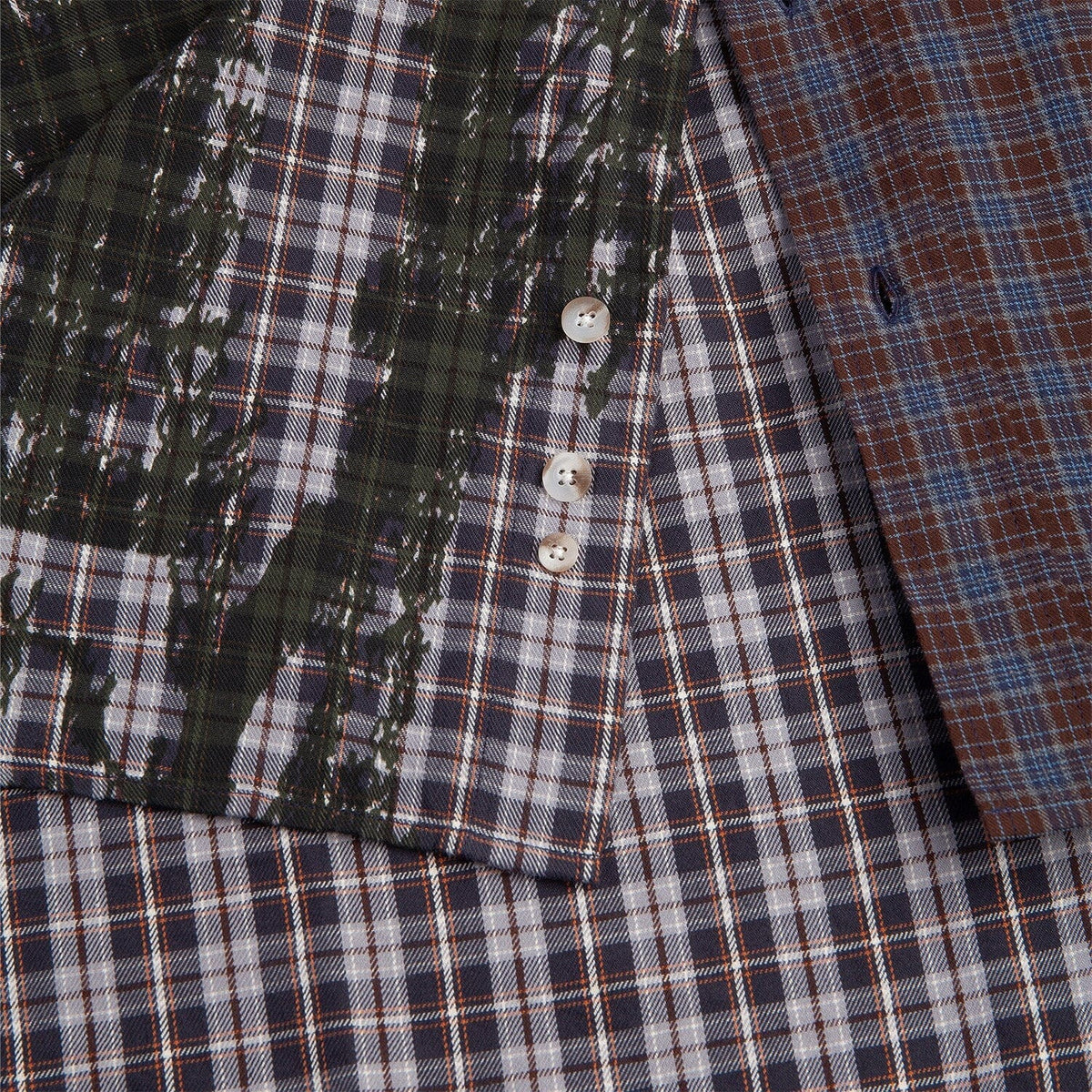 Polar Ebou Sanyang Ben L/S Shirt Violin Graphite/Blue shirts Polar Skate Co 