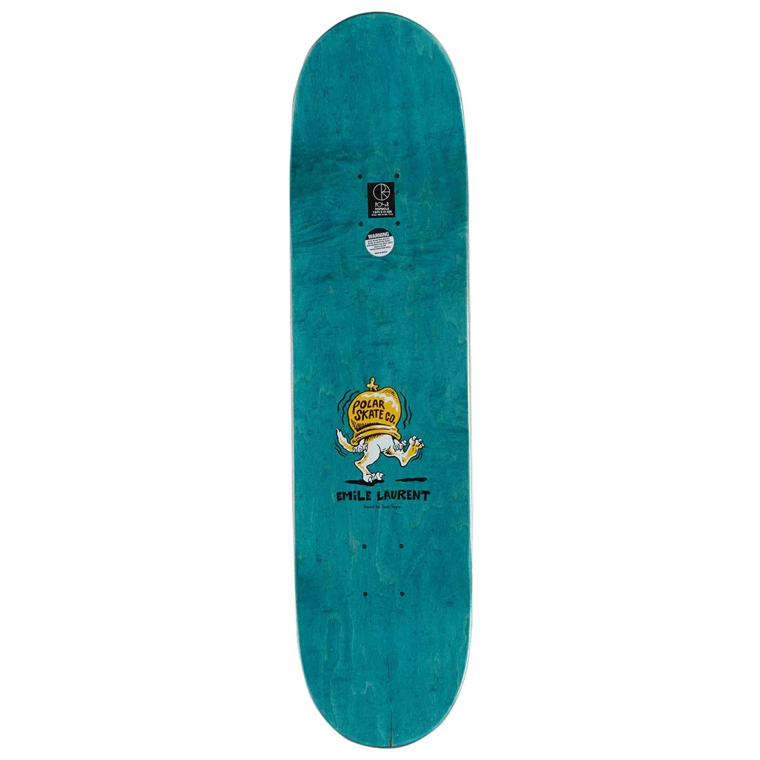 Polar Emile Laurent Accordion Dog 8.375 decks Polar Skate Co 