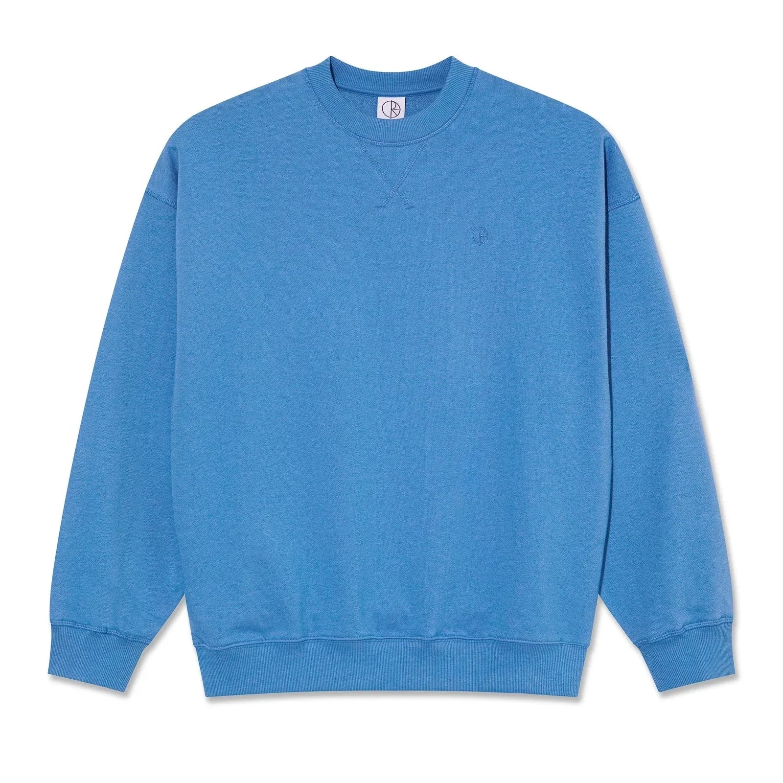 Polar Frank Crew Neck French Blue crewnecks Polar Skate Co 
