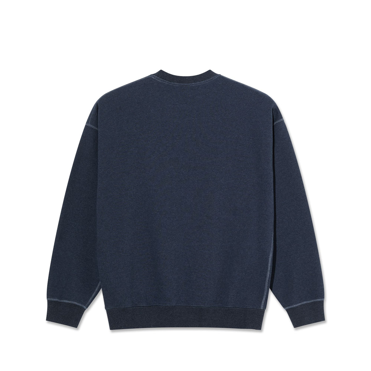 Polar Frankie Crewneck Navy Melange crewnecks Polar Skate Co 