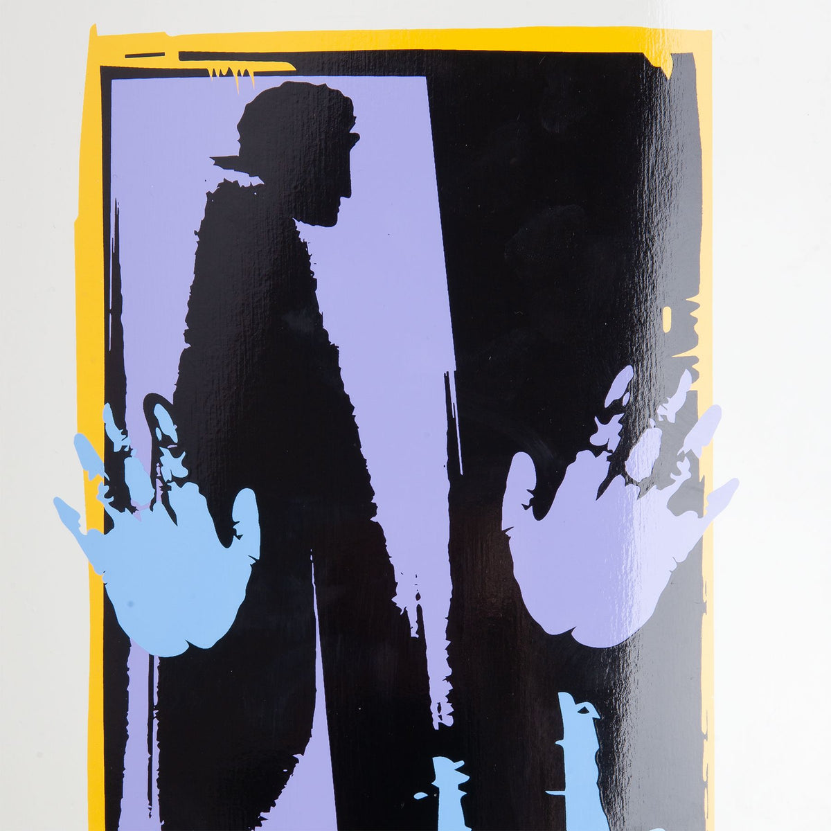 Polar Herrington Hands Off White Deck Short 8.125 decks Polar Skate Co 