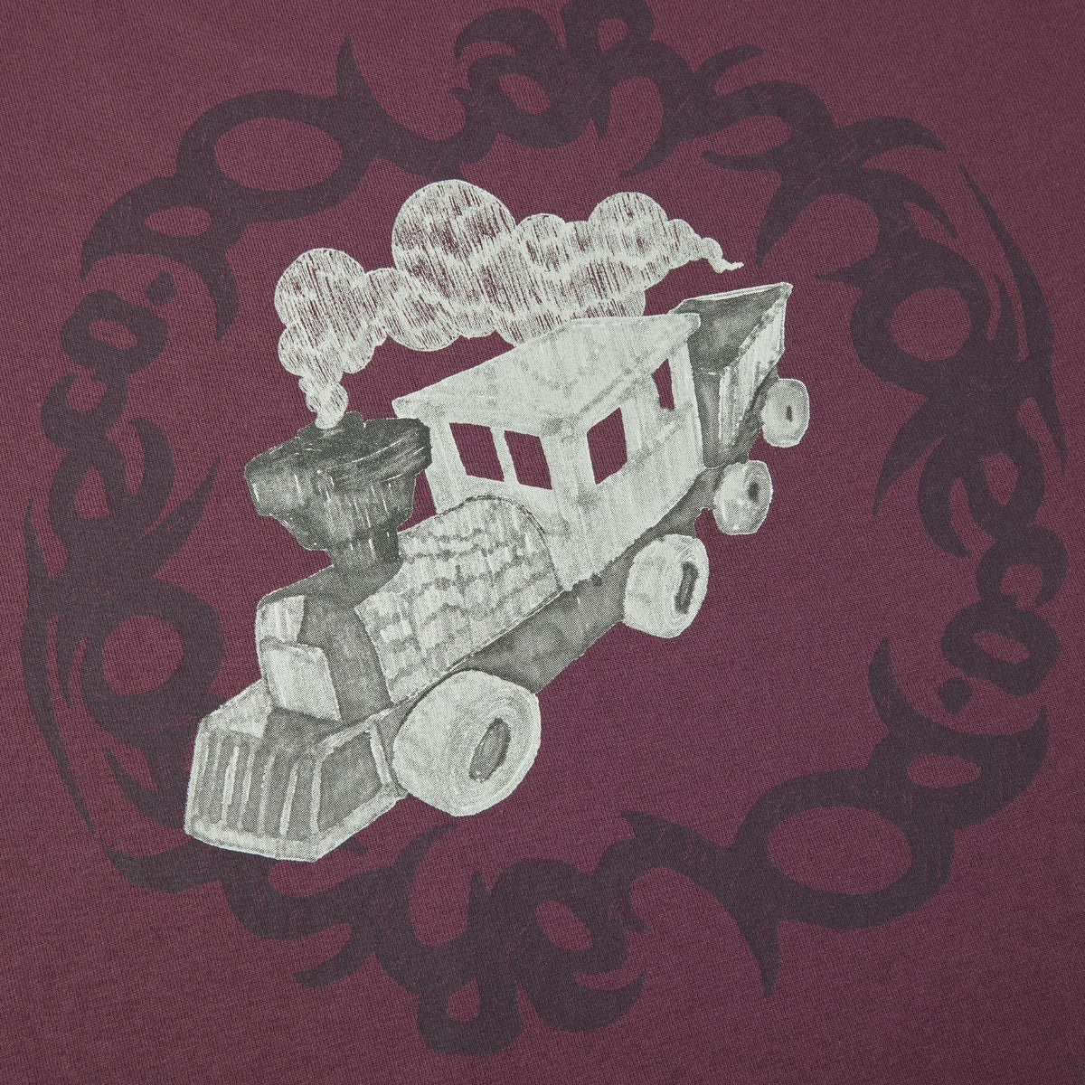 Polar Hijack Tee Plum tees Polar Skate Co 