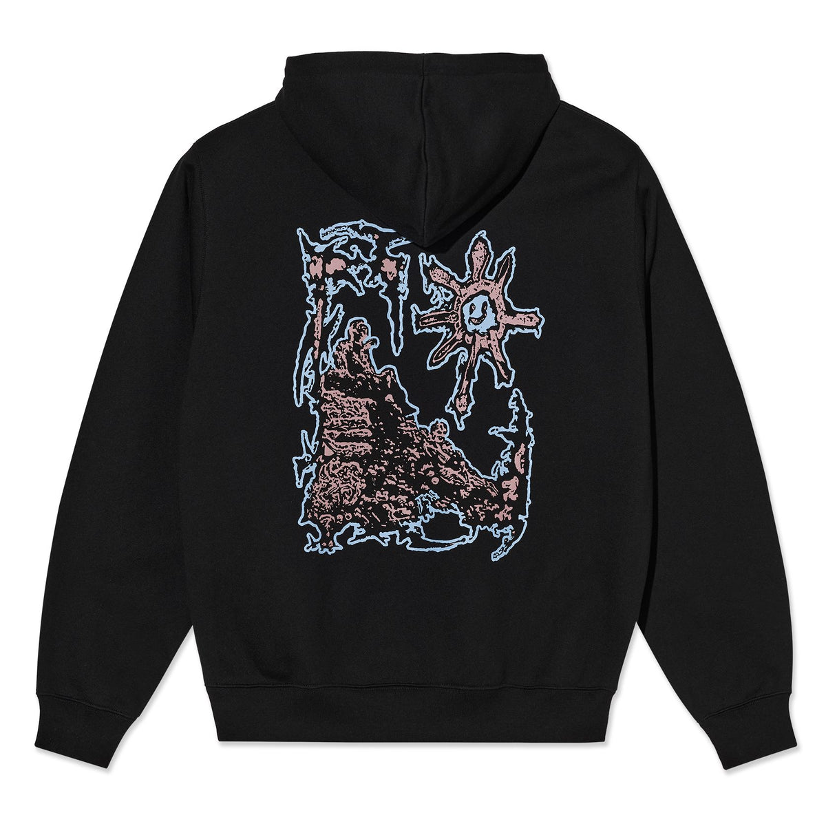 Polar Lovely Day Dave Hoodie Black hoodies Polar Skate Co 