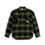Polar Mike Flannel Shirt Black/Army Green shirts Polar Skate Co 