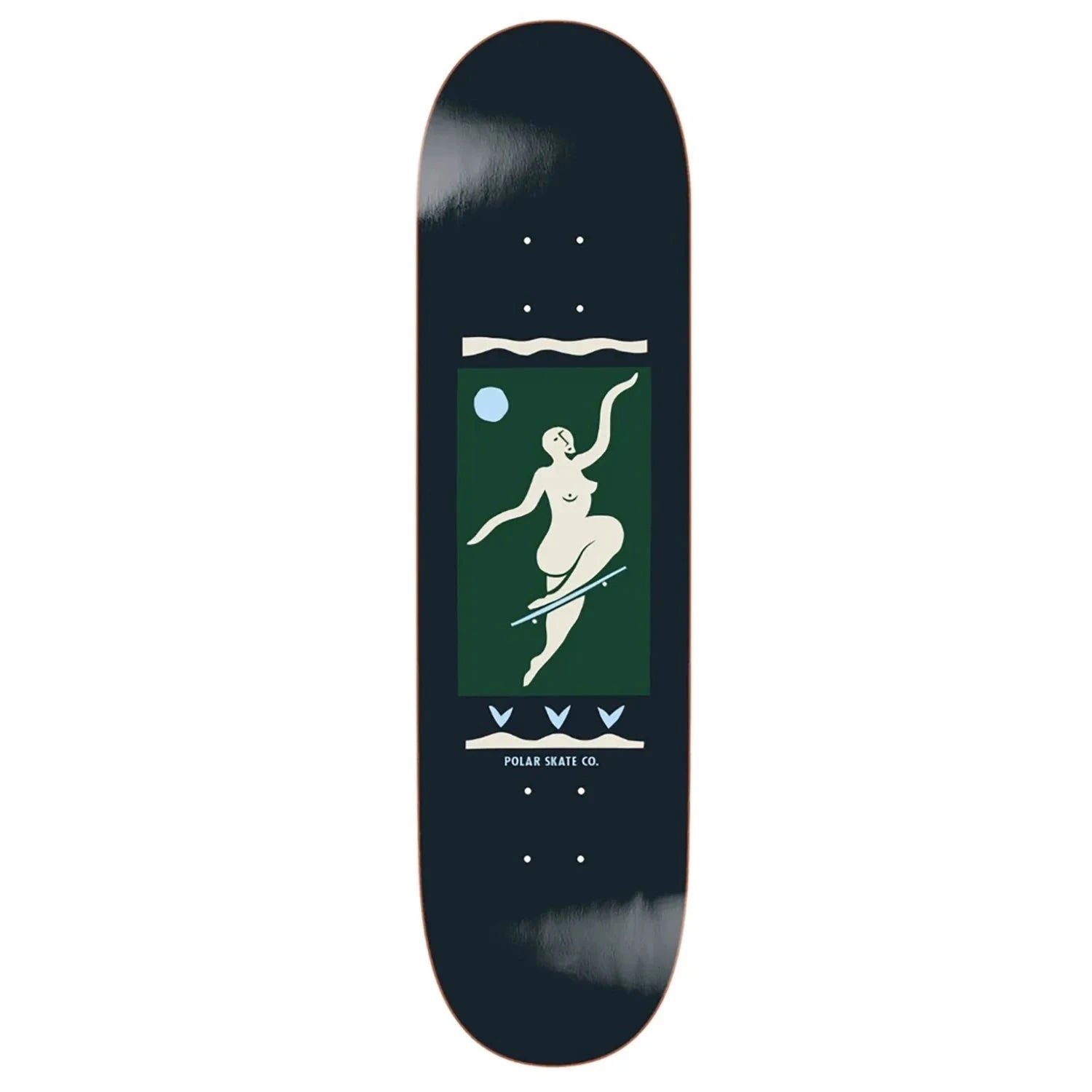 Polar No Comply Charcoal Deck 8.25 decks Polar Skate Co 