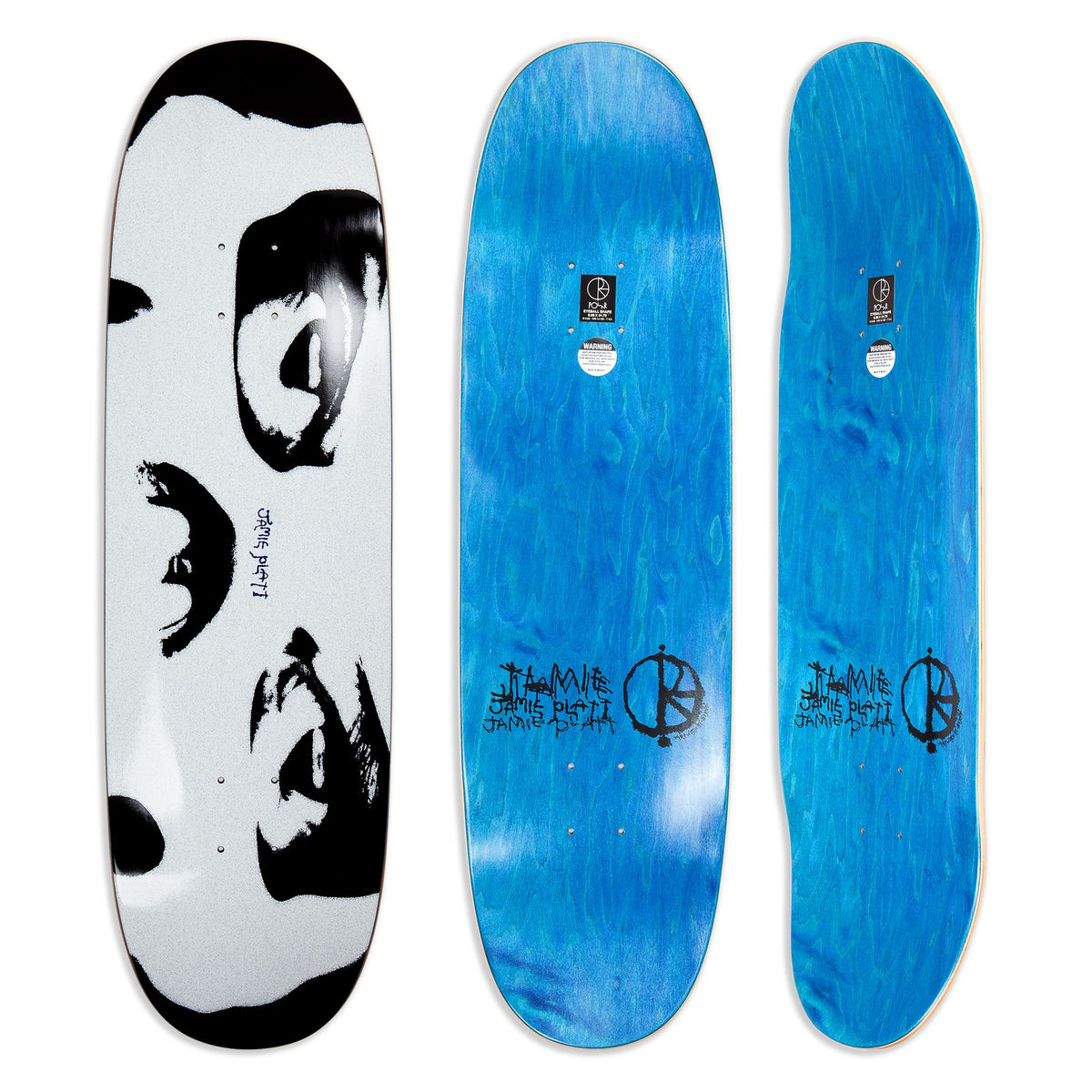 Polar Platt Skel Deck Eyeball 8.85 decks Polar Skate Co 