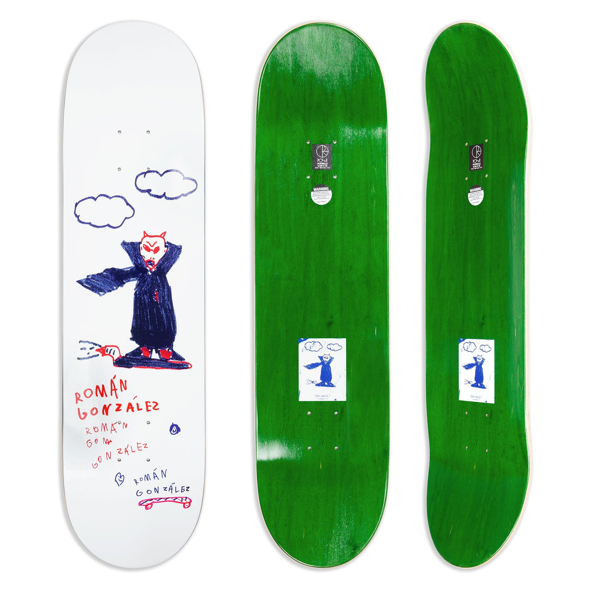 Polar Roman Flying Carpet Deck 8.25 decks Polar Skate Co 