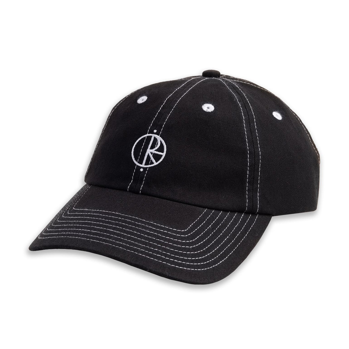 Polar Sai Cap Contrast Black M/L hats Polar Skate Co 