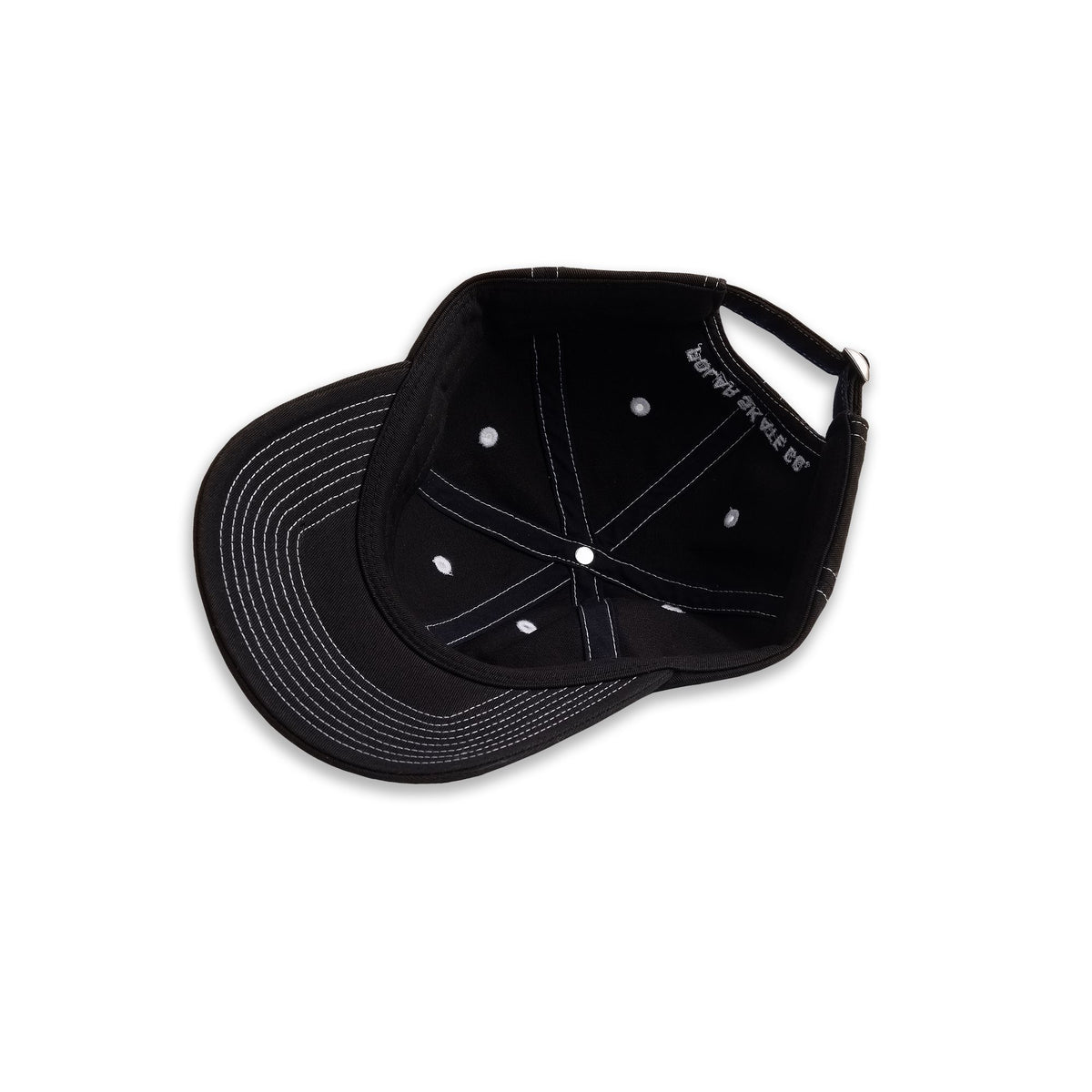 Polar Sai Cap Contrast Black M/L hats Polar Skate Co 
