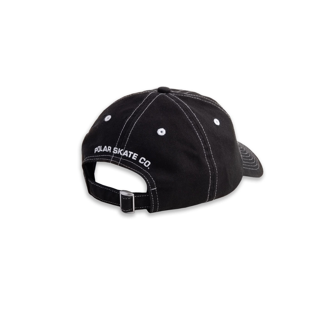Polar Sai Cap Contrast Black M/L hats Polar Skate Co 