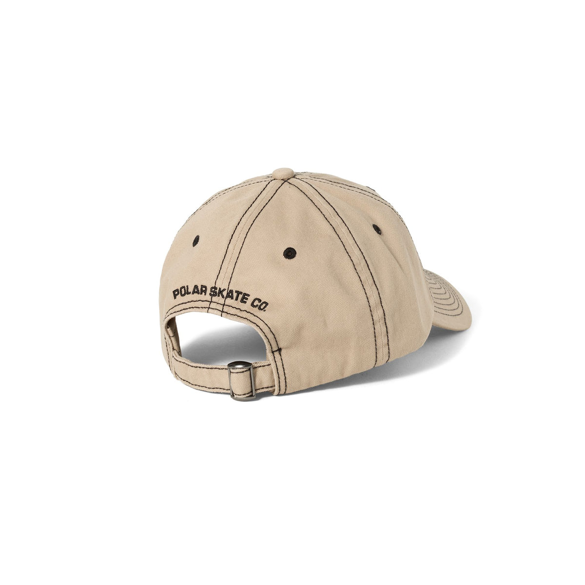 Polar Sai Cap Contrast Washed Taupe Hats Polar Skate Co 