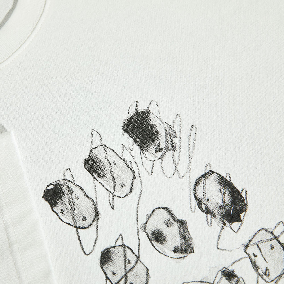 Polar Sequence Tee Cloud White Tees Polar Skate Co 