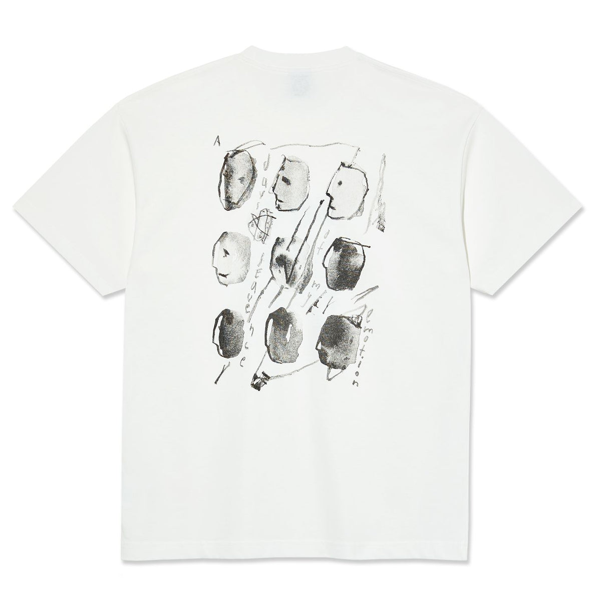 Polar Sequence Tee Cloud White Tees Polar Skate Co 