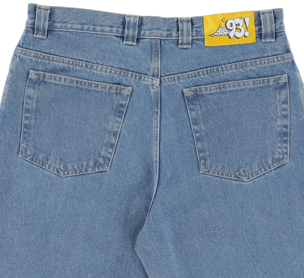 Polar Skate Co '93! Denim Mid Blue Pants Polar Skate Co 