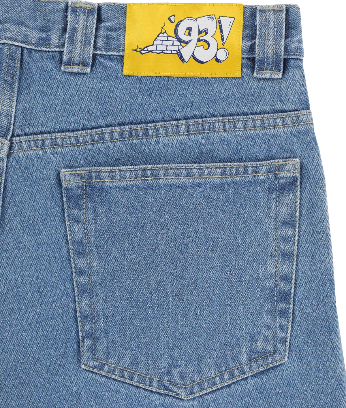 Polar Skate Co '93! Denim Mid Blue Pants Polar Skate Co 