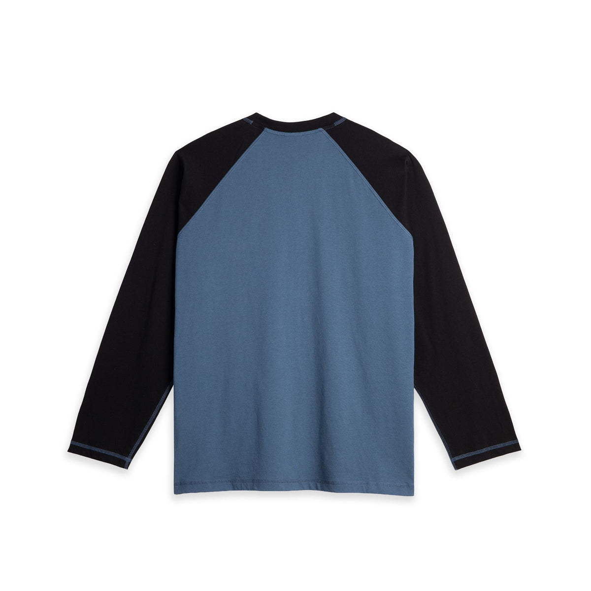 Polar Stevie L/S Tee Grey Blue/Black shirts Polar Skate Co 