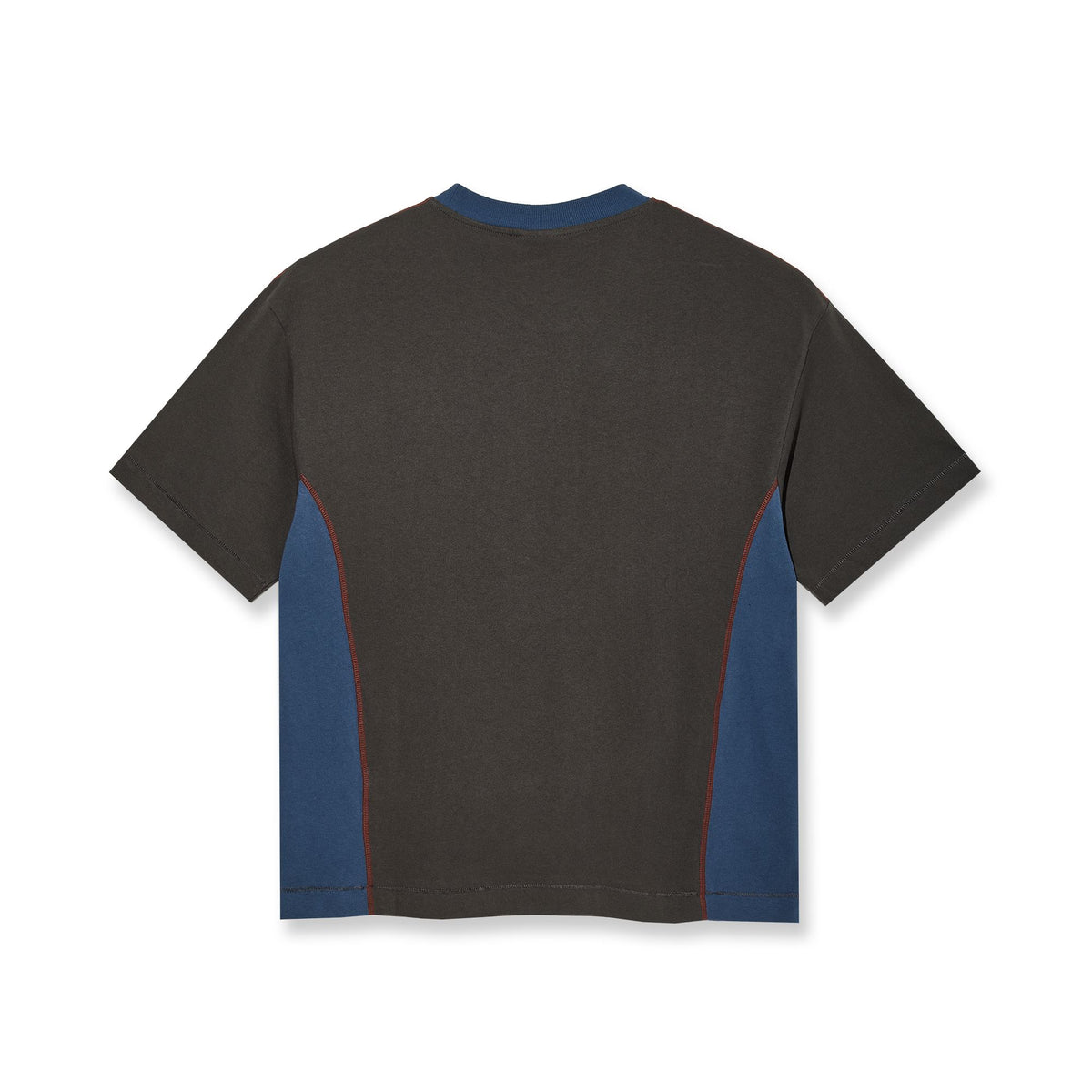 Polar Surf Panel Dirty Black/Grey Blue Tees Polar Skate Co 