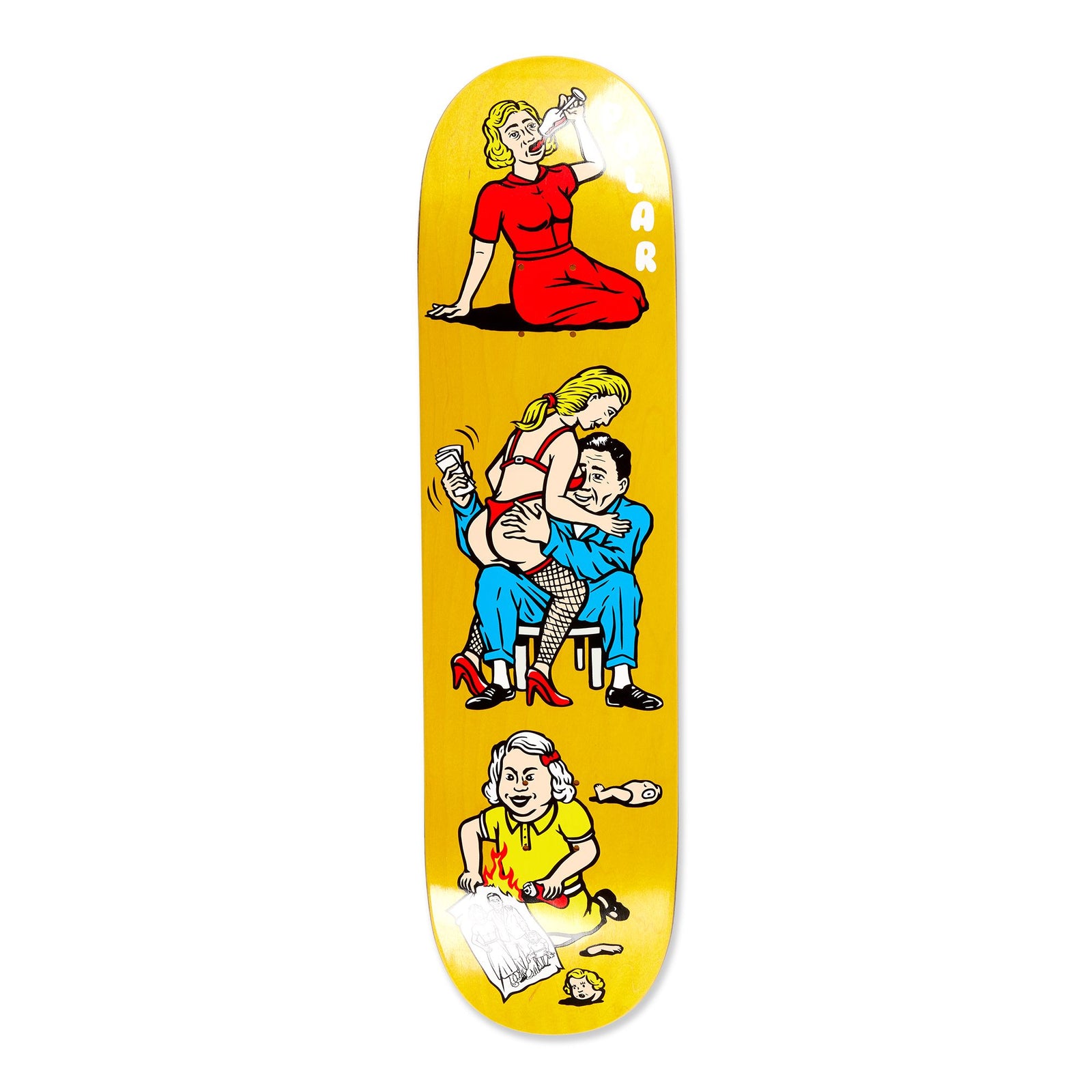 Polar Team Family Affair Deck 8.25 decks Polar Skate Co 
