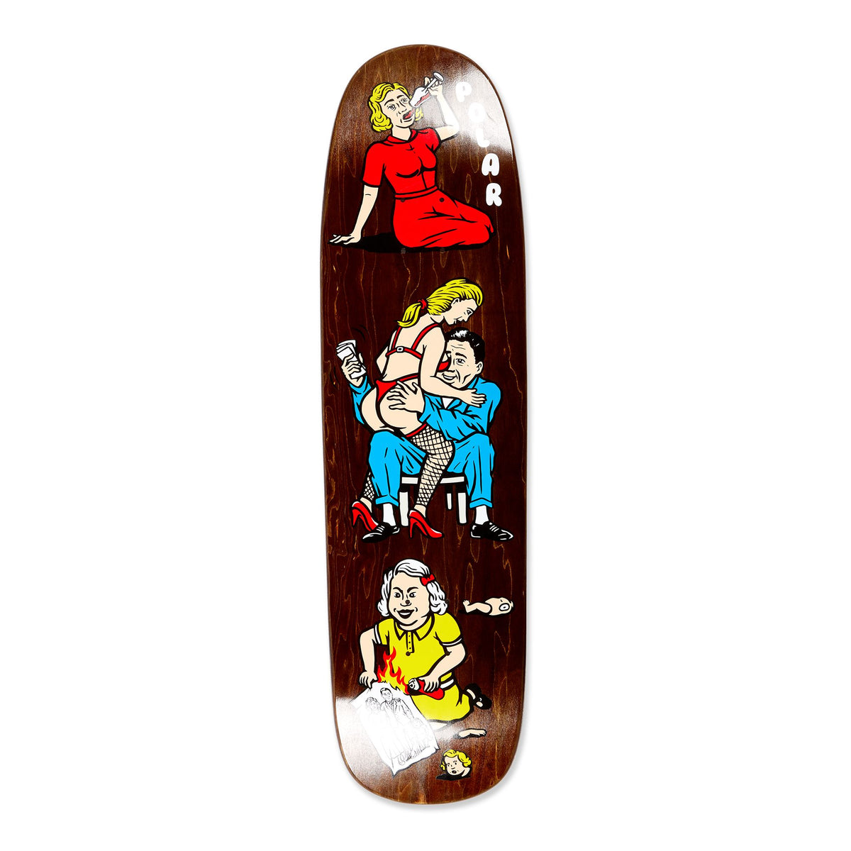 Polar Team Family Affair Deck P9 8.625 decks Polar Skate Co 