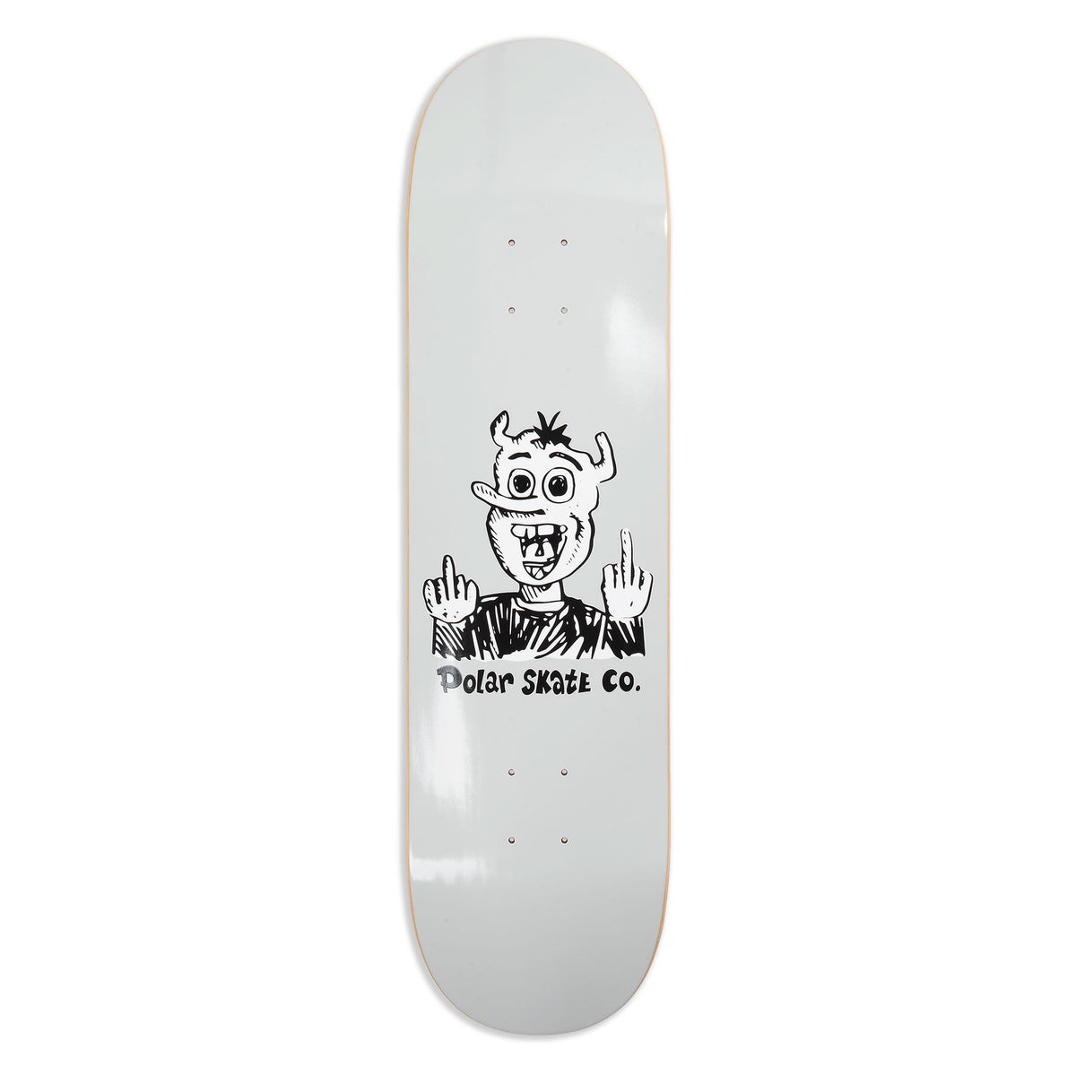 Polar Team Up Yours! Deck Grey 8.5 decks Polar Skate Co 