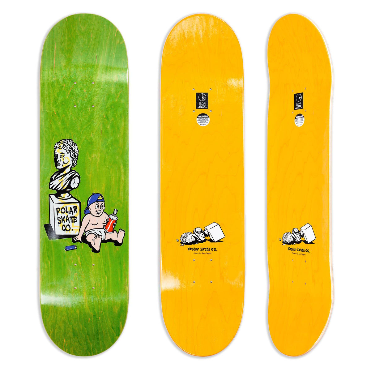 Polar Team Vandal Deck 8.75 decks Polar Skate Co 